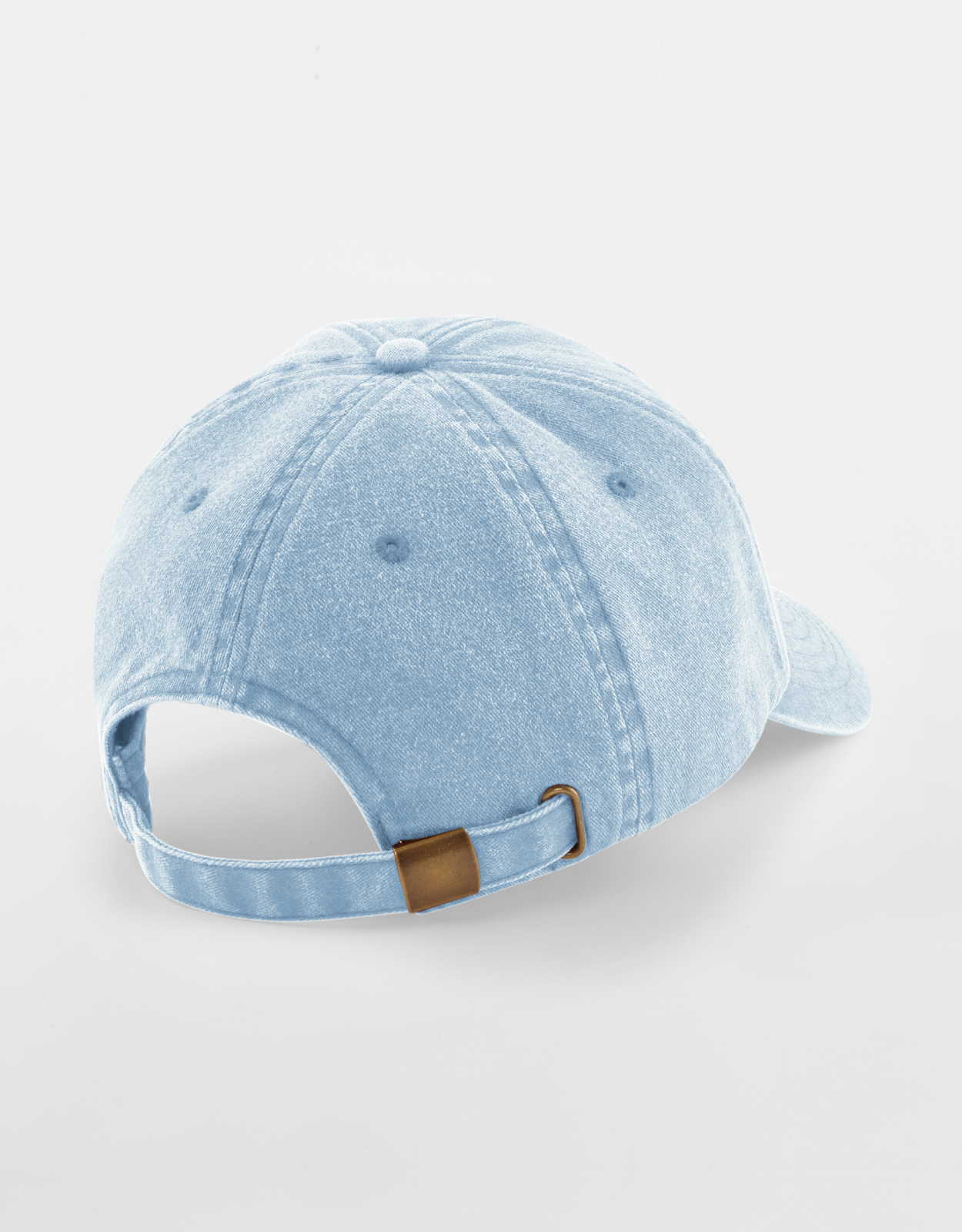Vintage dad cap ljusblå bak