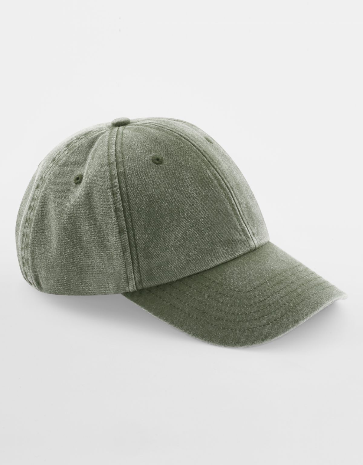 Vintage dad cap oliv sido