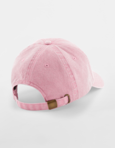 Vintage dad cap rosa bak