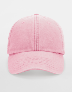 Vintage dad cap rosa fram