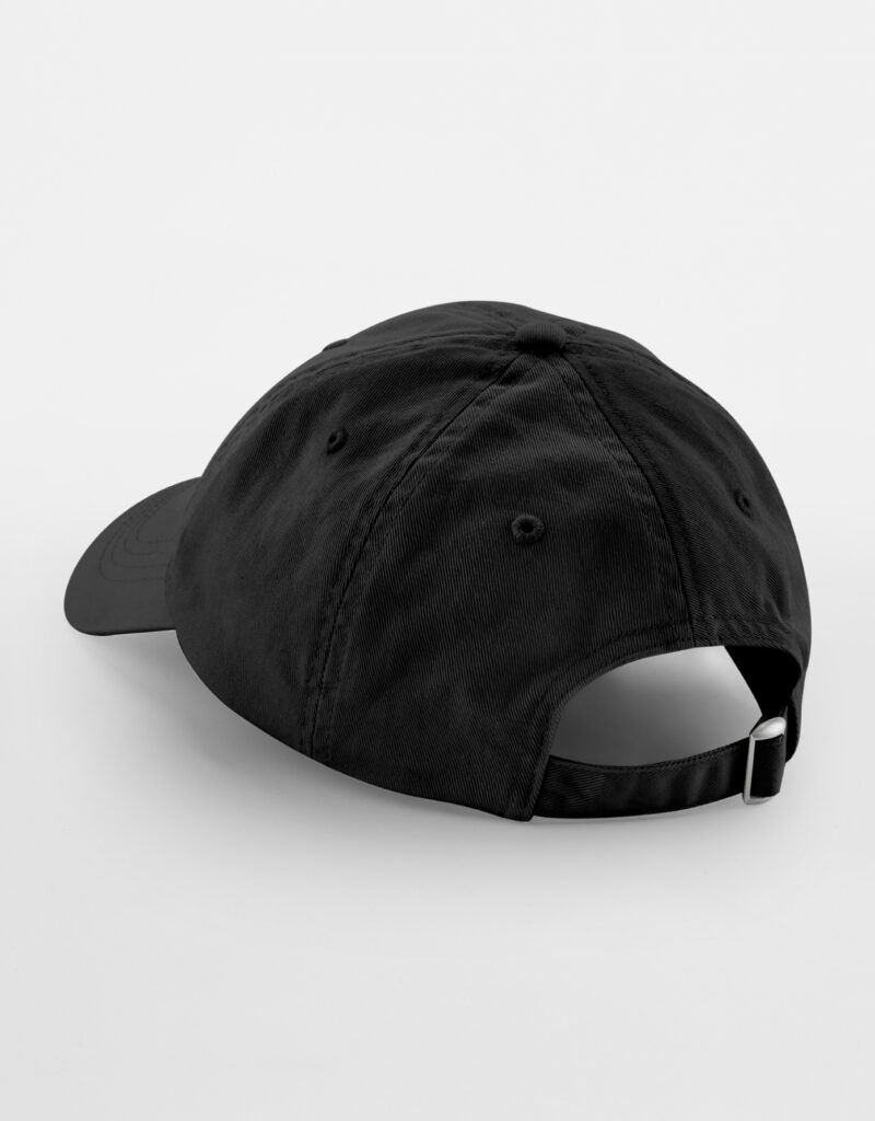 Dad cap black back