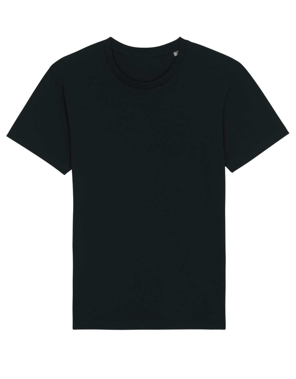 Modellbild svart tshirt med egen design