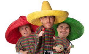 Porträtt av Tres Amigos
