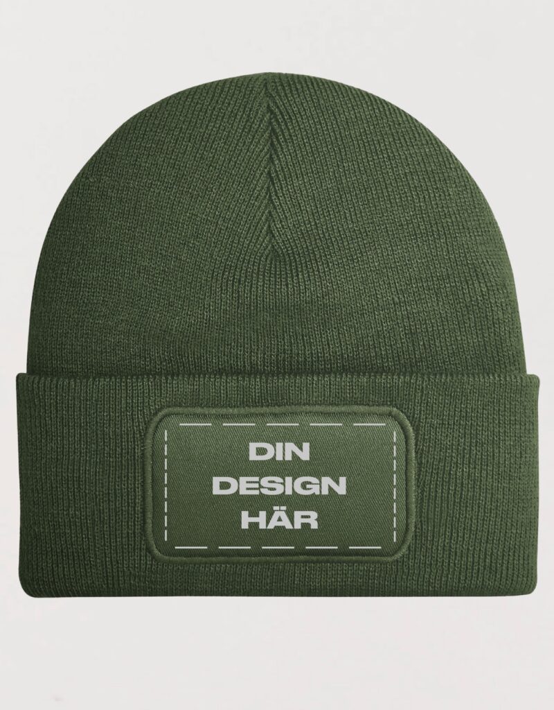 Mössa med eget tryck till konsert