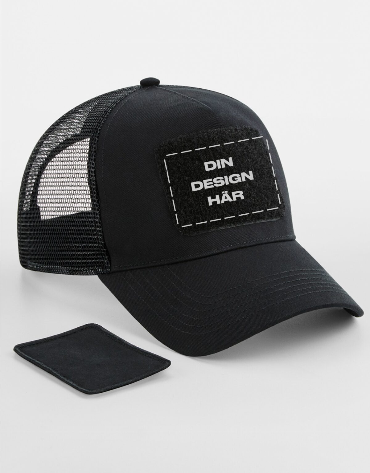 Patch trucker cap med eget tryck